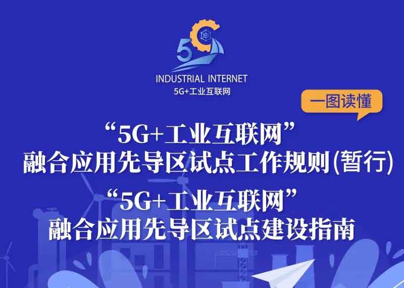 【行業(yè)資訊】一圖讀懂！工信部：《“5G+工業(yè)互聯(lián)網(wǎng)”融合應用先導區(qū)試點建設指南》