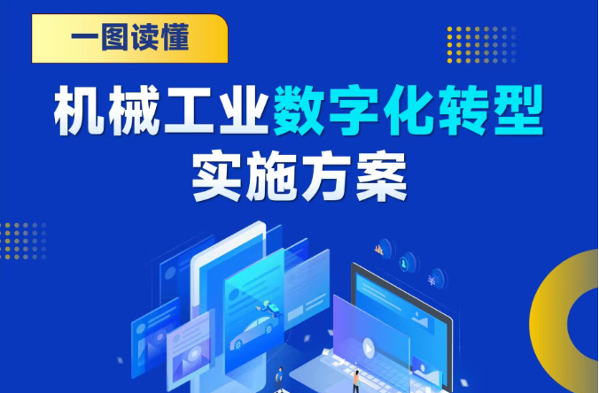 《機械工業(yè)數(shù)字化轉(zhuǎn)型實施方案（2025-2030）》一圖讀懂